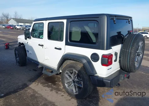 2025 Jeep Wrangler 4Xe Sport S 4Xe from USA, damaged, VIN 1C4RJXN66SW596449